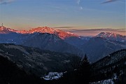 100 Scendiamo a chiudere l'anello Cancervo-Venturosa a tramonto avvenuto !